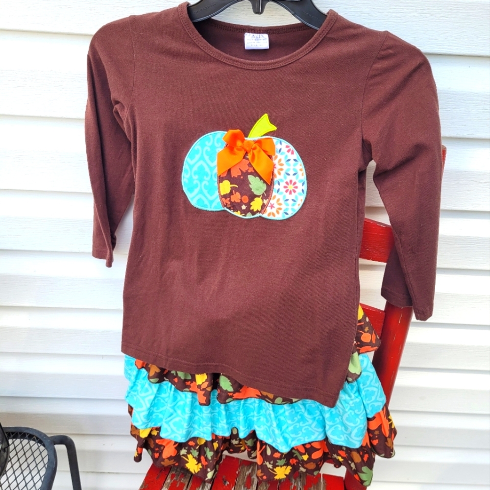 Girl's Fall 2pc Set Size 7/8